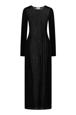 black-tulle-dress-with-pinstripes