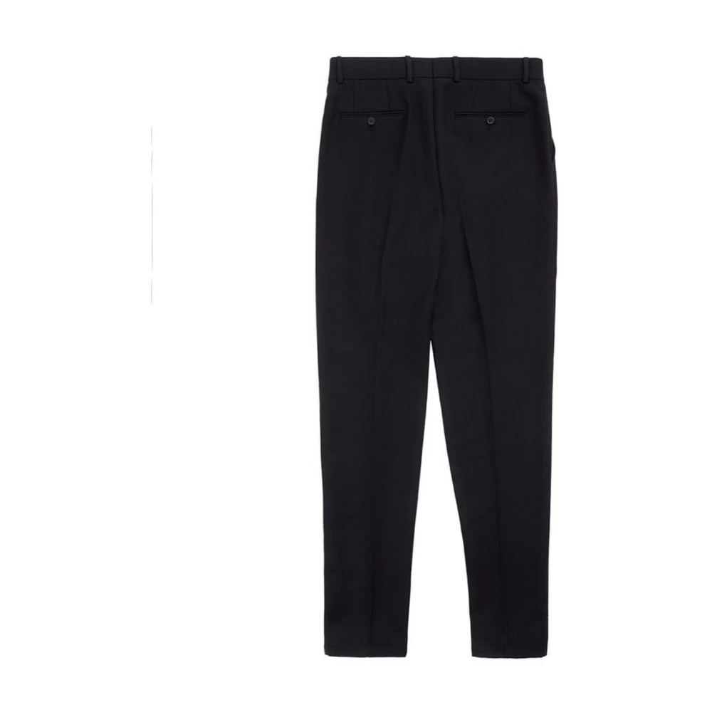 Dolce & Gabbana Zwarte Polyester Slim Fit Jeans Black Heren