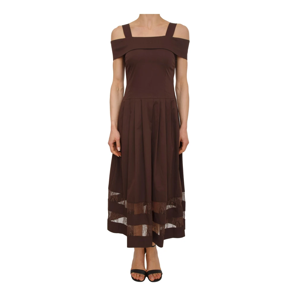 Blugirl Mujer Marrón Vestidos, Talla: S
