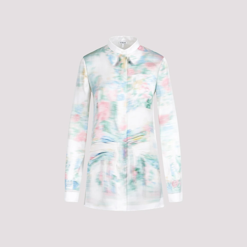 Loewe Wit Multicolor Shirt 2016 Multicolor Dames