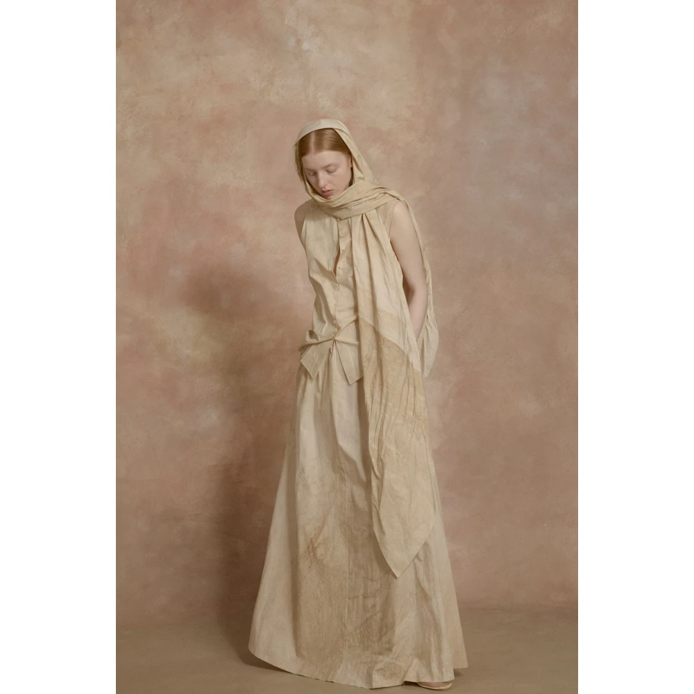 Cortana Yoko top beige maltinto Beige Dames