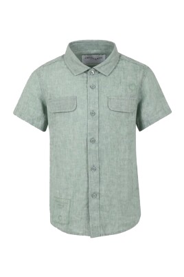 short-sleeve-linen-and-viscose-shirt