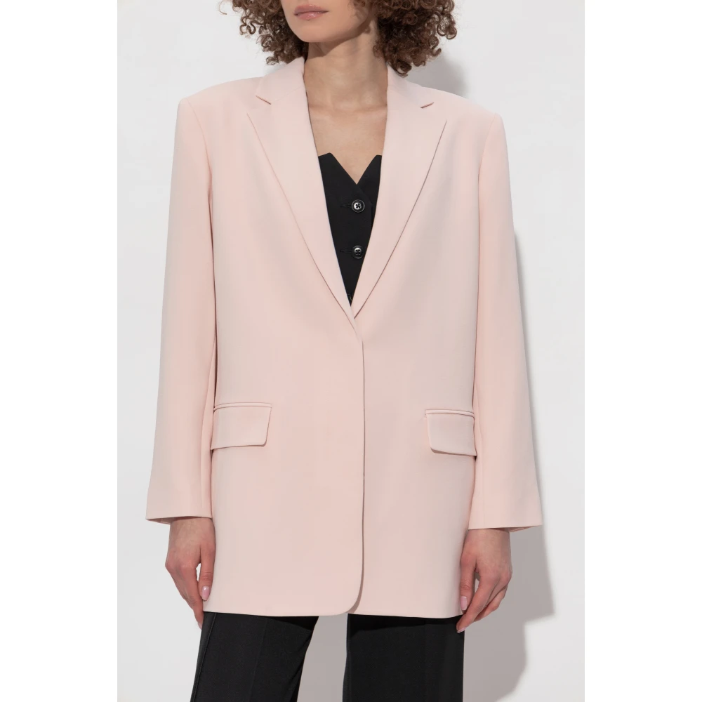 Theory Blazer met zakken Pink Dames