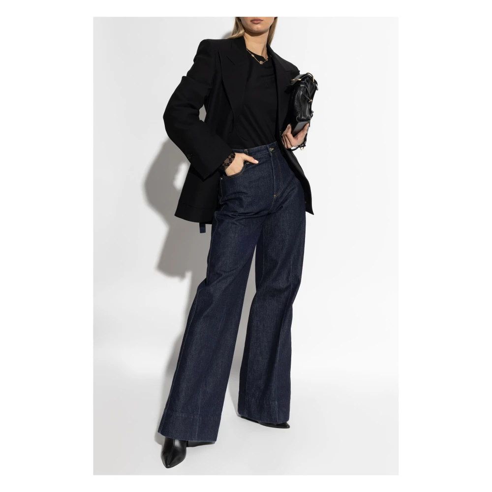Givenchy Overlappend T-shirt Black Dames