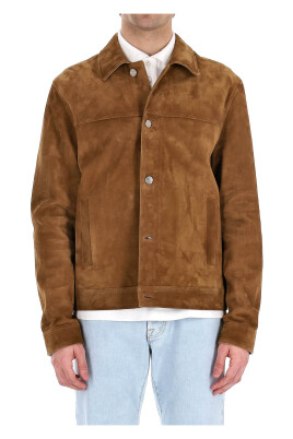 veste-trucker-en-daim-marron