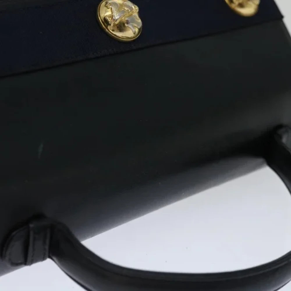 Salvatore Ferragamo Pre-owned Leather handbags Black Dames