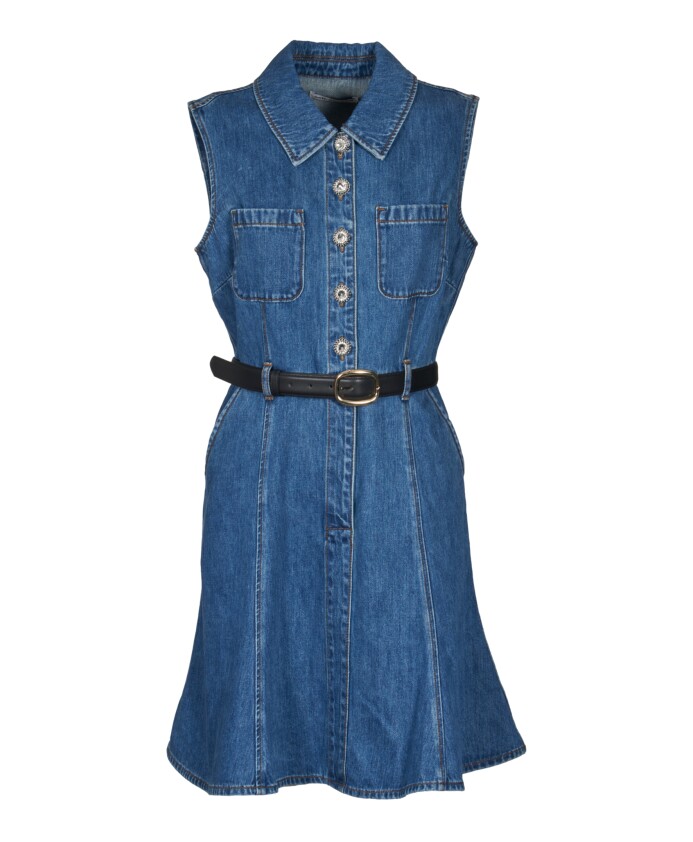 denim-mouwloze-jurk-met-parels