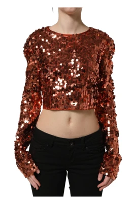 Paljetterad crop top