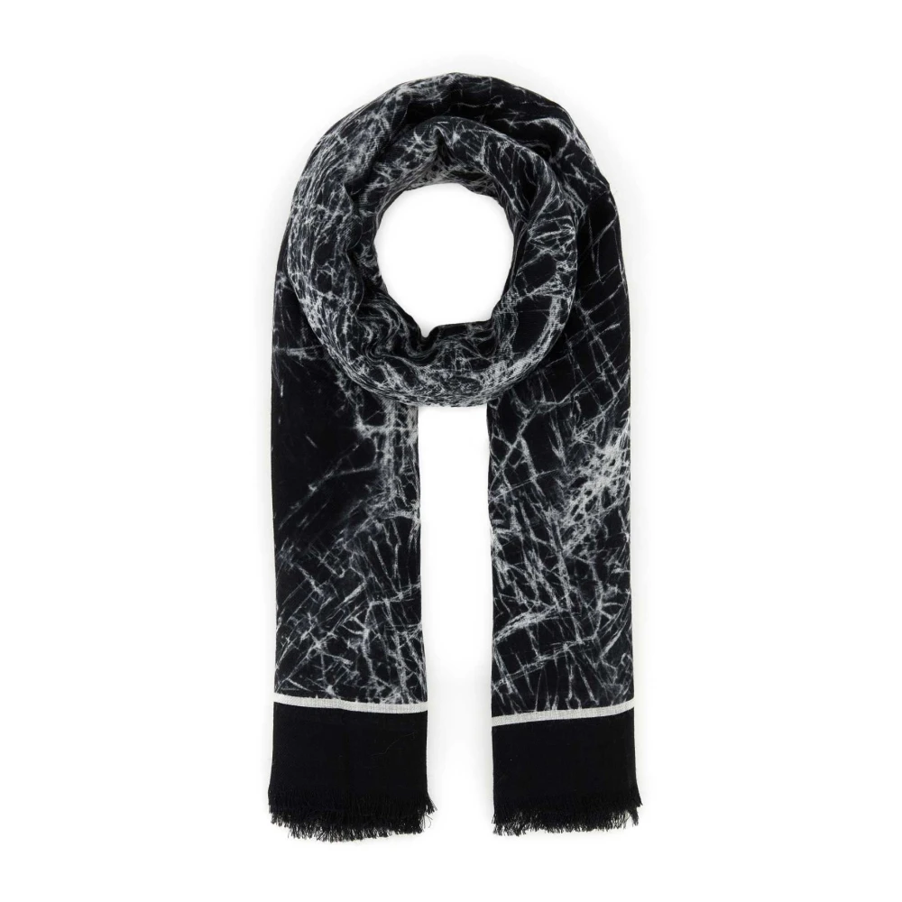alexander mcqueen Gedessineerde wollen sjaal Multicolor Dames