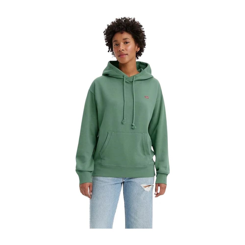 Levi's Donkere Bos Hoodie Green Dames