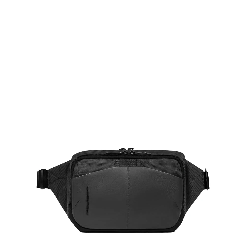 Piquadro Unisex Noir Sacs, Taille: One Size Sac Banane