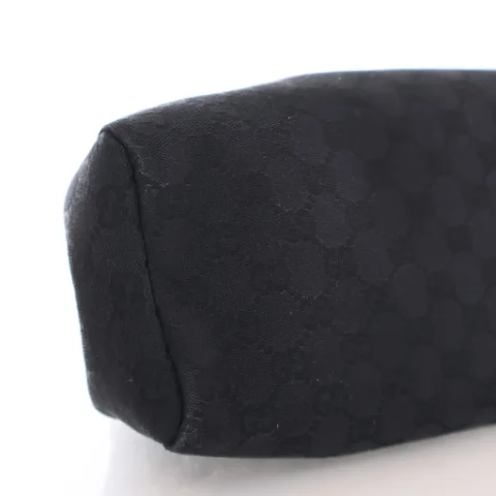 Gucci Vintage Pre-owned Canvas handbags Black Dames