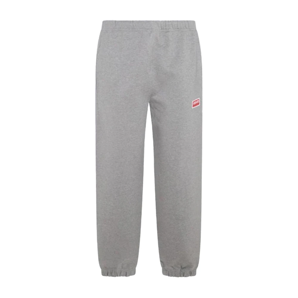 Kenzo Logo Jogger Broek Gray Heren