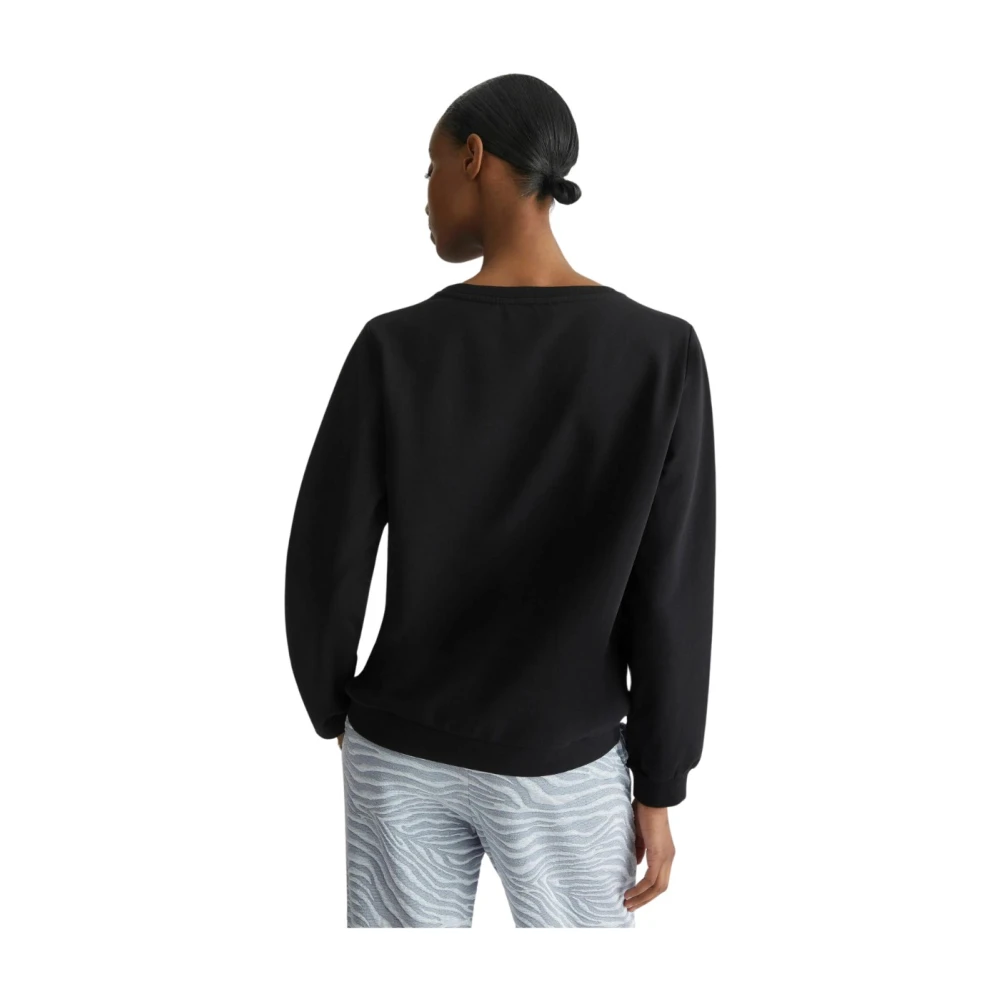 Liu Jo Sweatshirt met edelstenen Black Dames