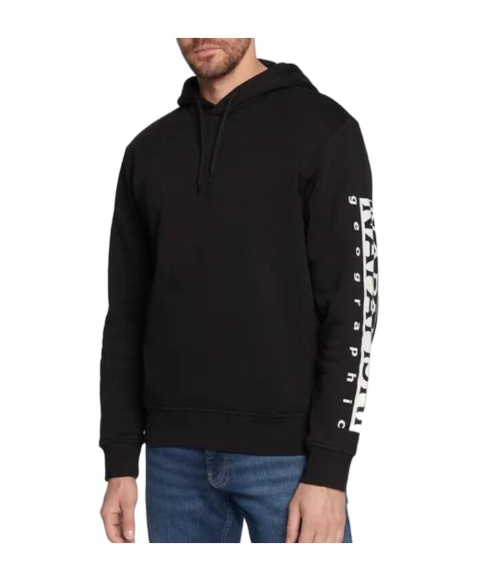 sweat-a-capuche-en-coton-noir-automne-hiver-2023