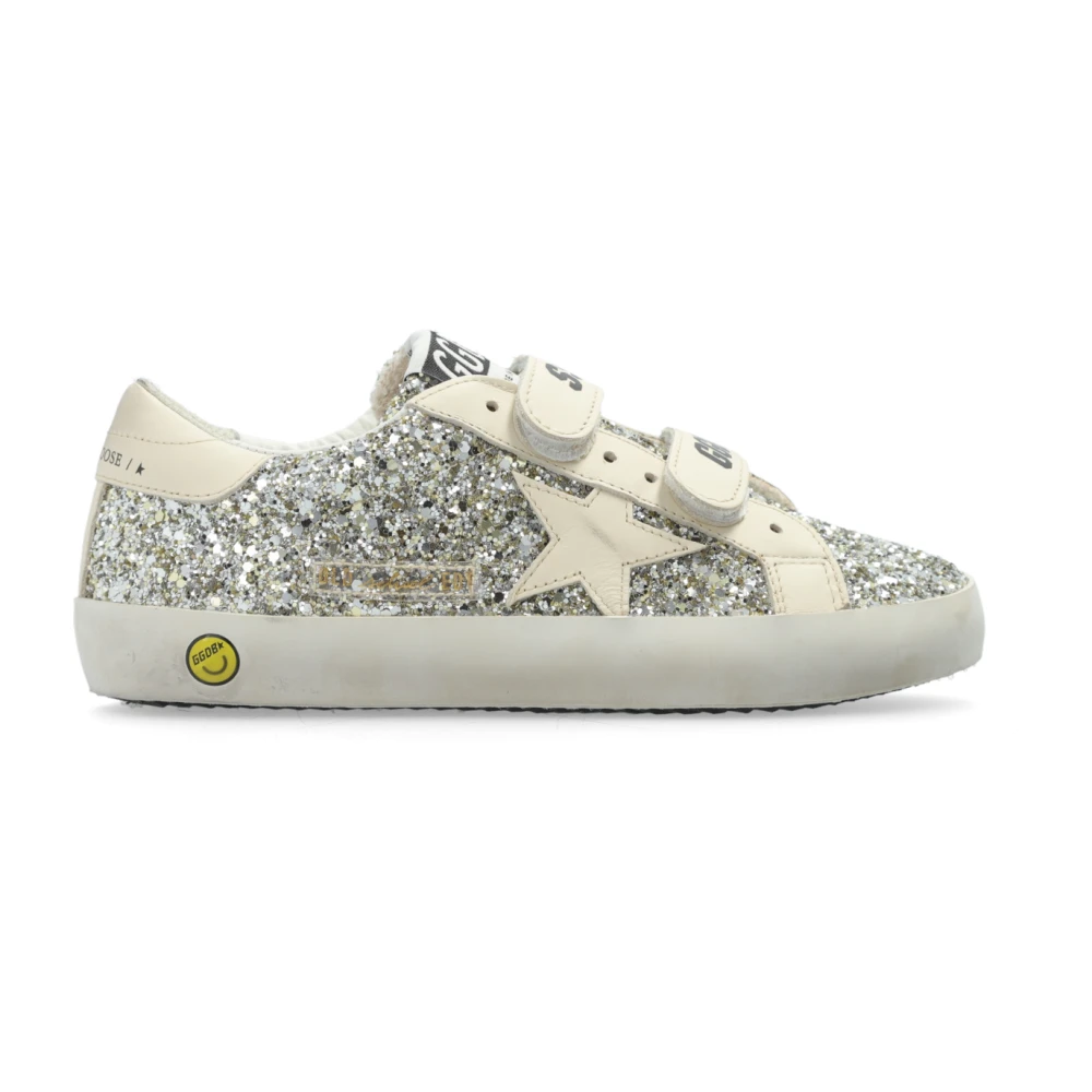 Golden Goose Unisex Kids Gray Kids Sneakers, 30 Eu, Old School Trainers