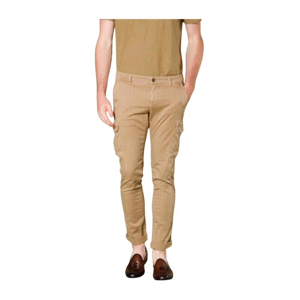 Mason's Chile Cargo Byxor Extra Slim Fit Beige, Herr