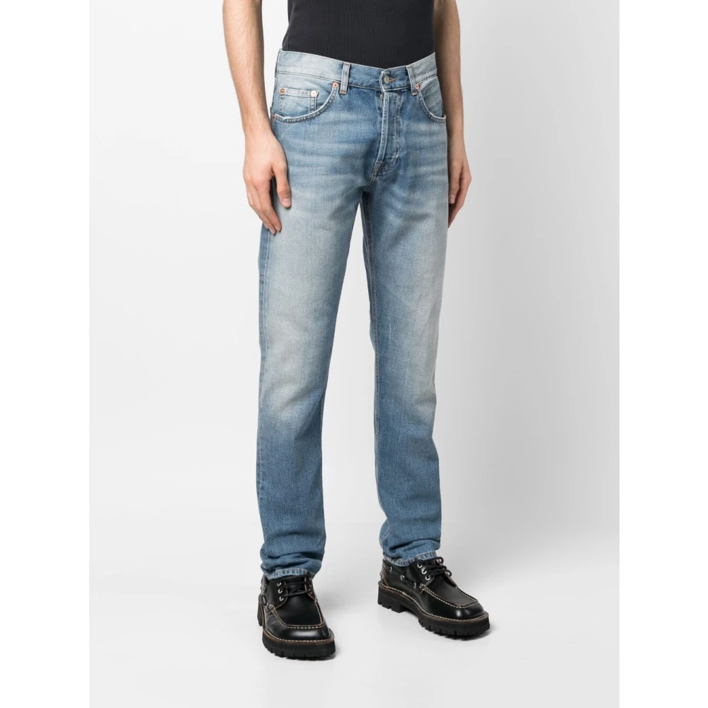 Dondup Iconische Broek Blue Heren