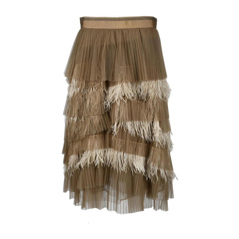 Skirts > Midi Skirts - - Brunello Cucinelli - Modalova