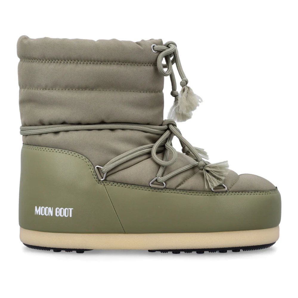 Moon Boot Khaki Gröna Stängda Skor EVX Ljus Green, Dam