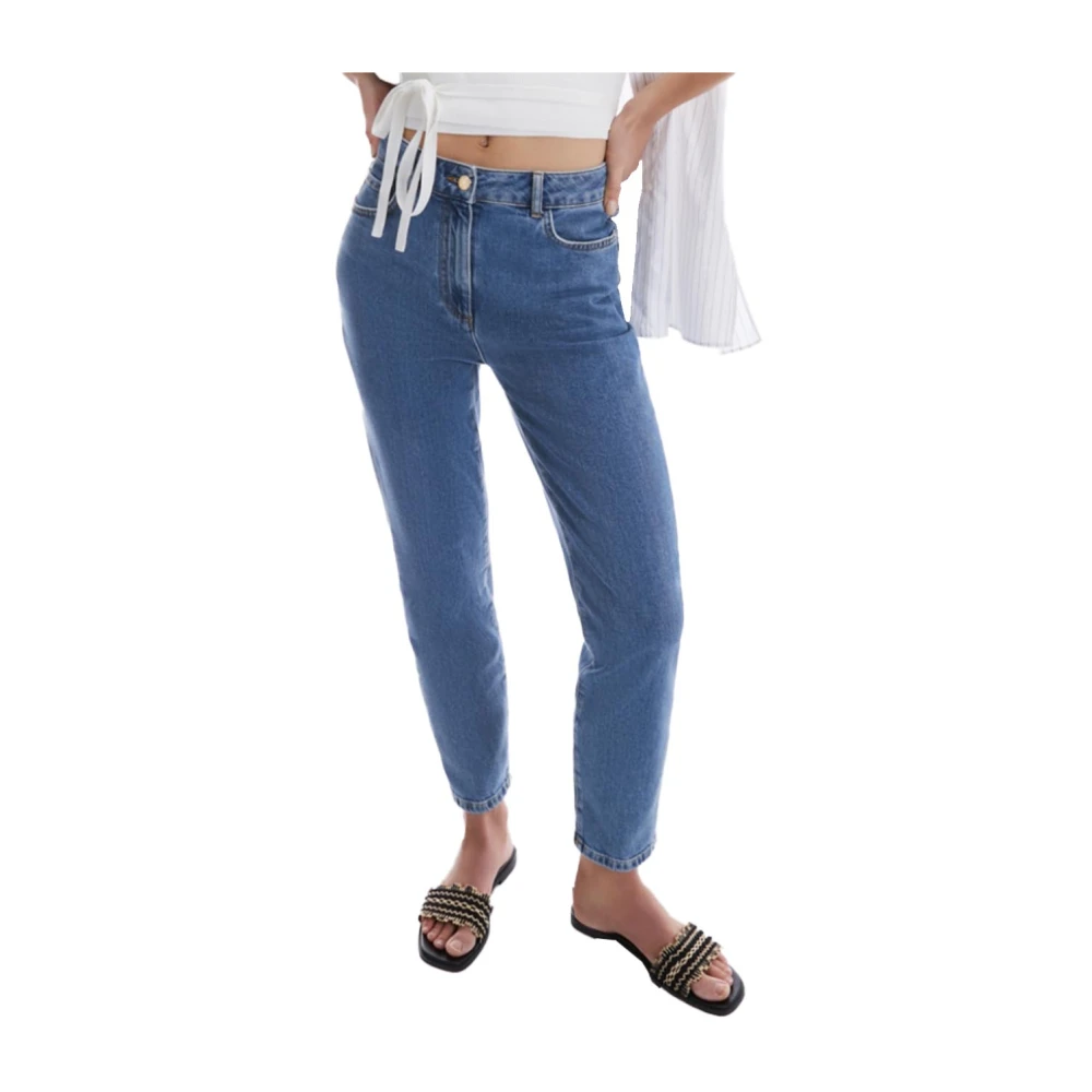 Pennyblack Slim Fit Denim Jeans Blue Dames