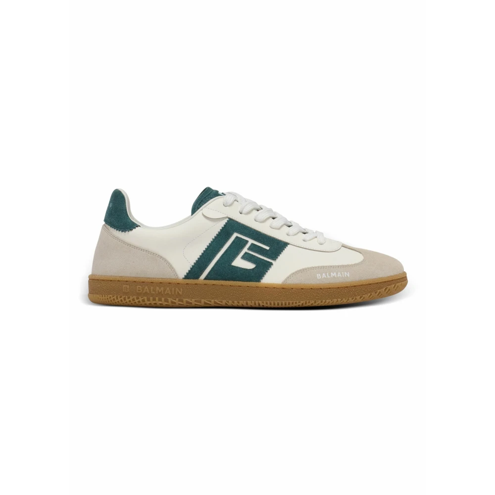 Balmain Multicolor Swan Suede And Smooth Leather Trainers - Male - Sneakers - 5 Uk - Shoes
