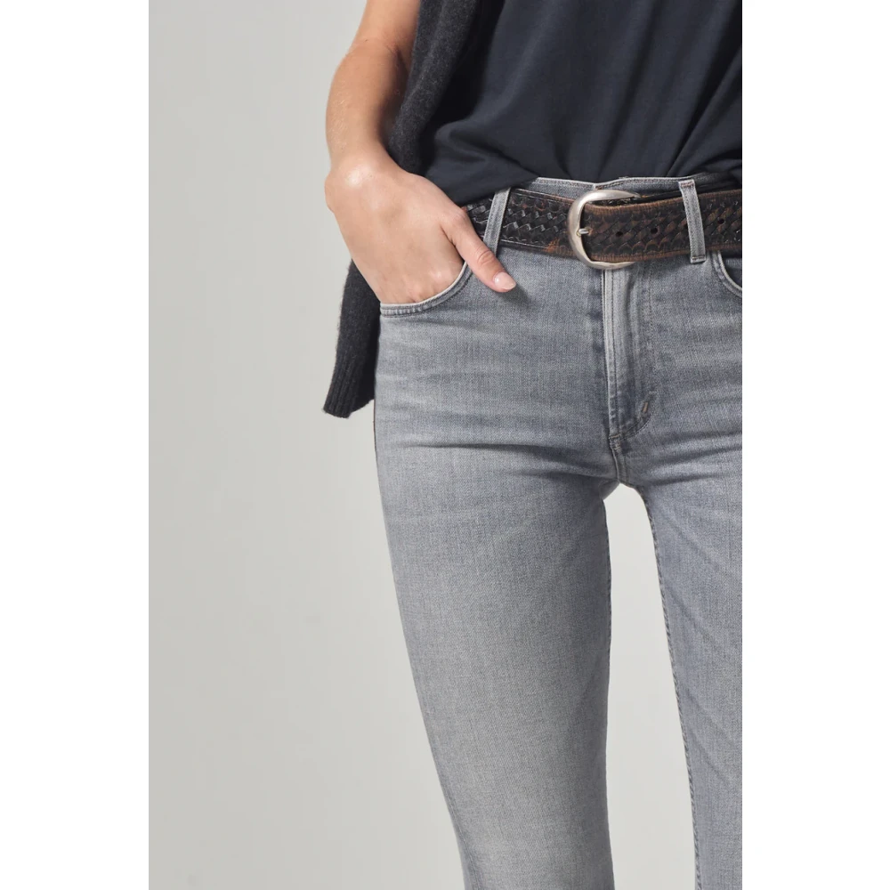 Citizens of Humanity Skinny Mid Rise Vervaagde Jeans Gray Dames