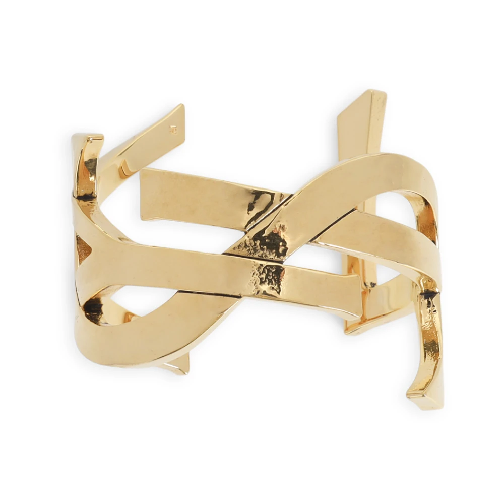 Saint Laurent Women's Yellow Manchette Cassandre Bracelet