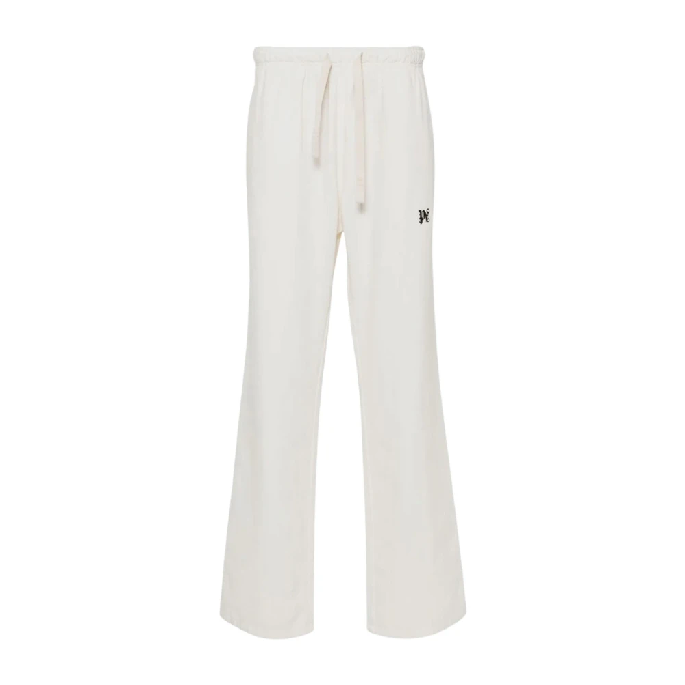 Palm Angels Herren Weiß Hosen, Lgröße: