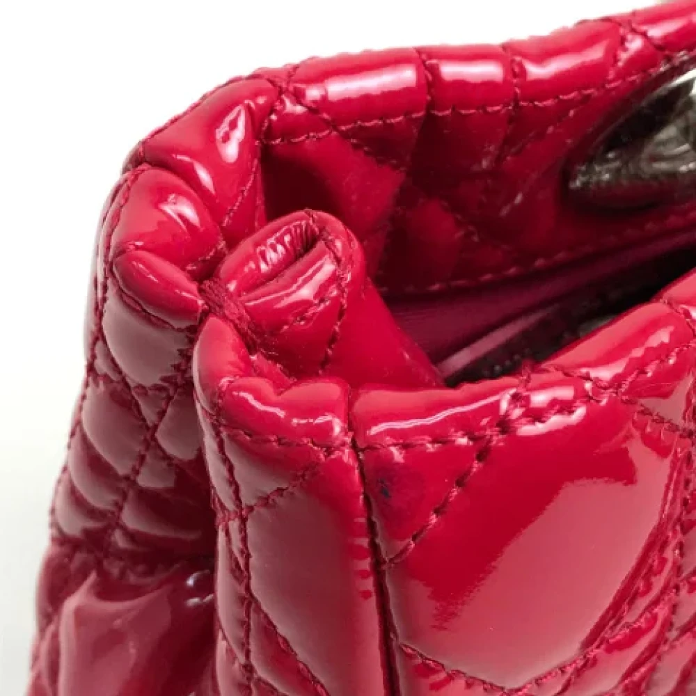 Dior Vintage Pre-owned Leather dior-bags Pink Dames