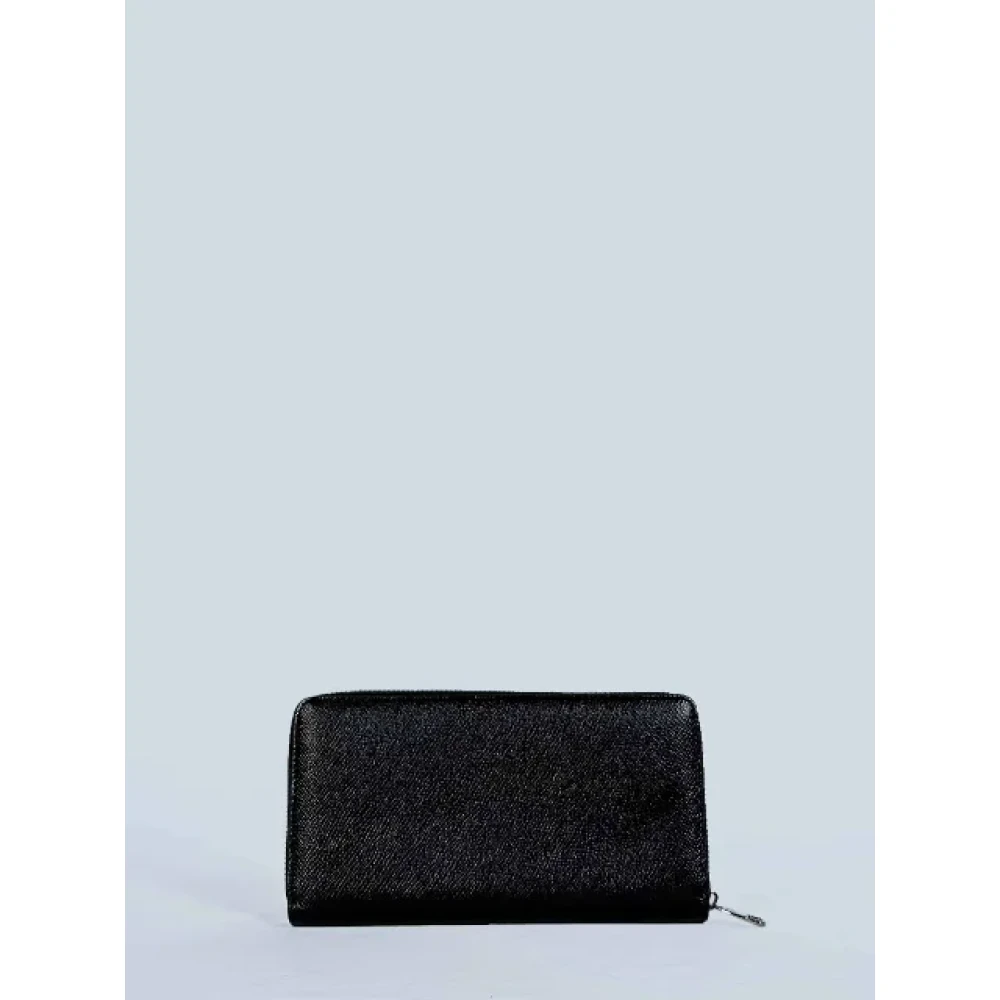 Dolce & Gabbana Pre-owned Leather wallets Black Dames