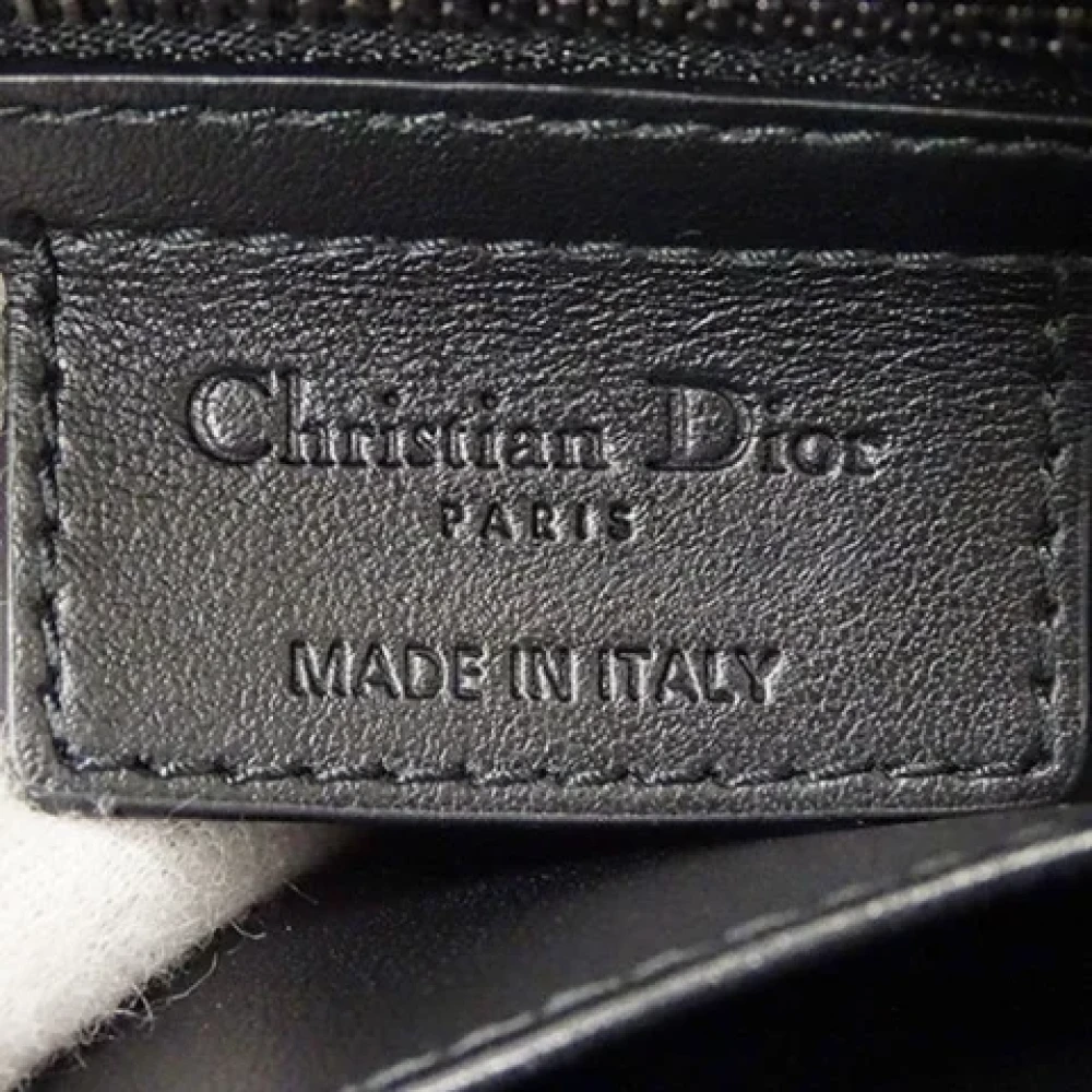 Dior Vintage Pre-owned Canvas dior-bags Black Dames