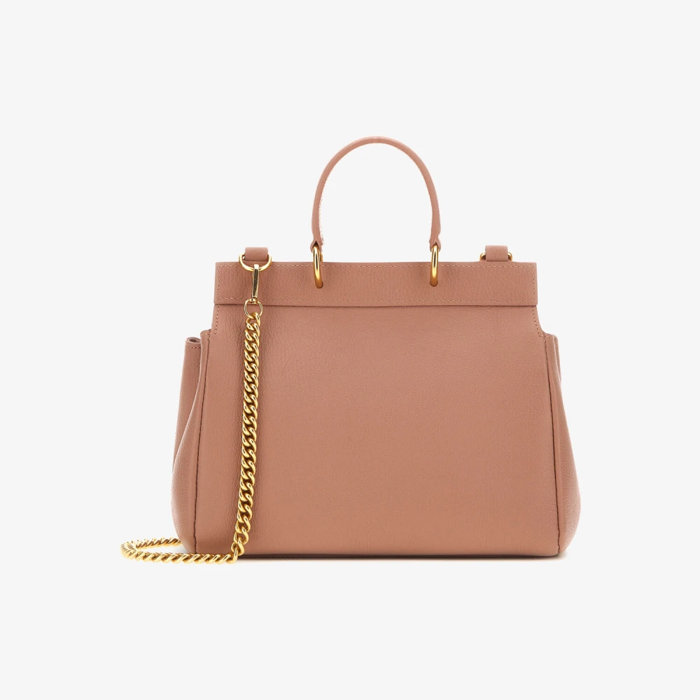 Roberto Cavalli Slange Schoudertas met Kettingriem Brown Dames