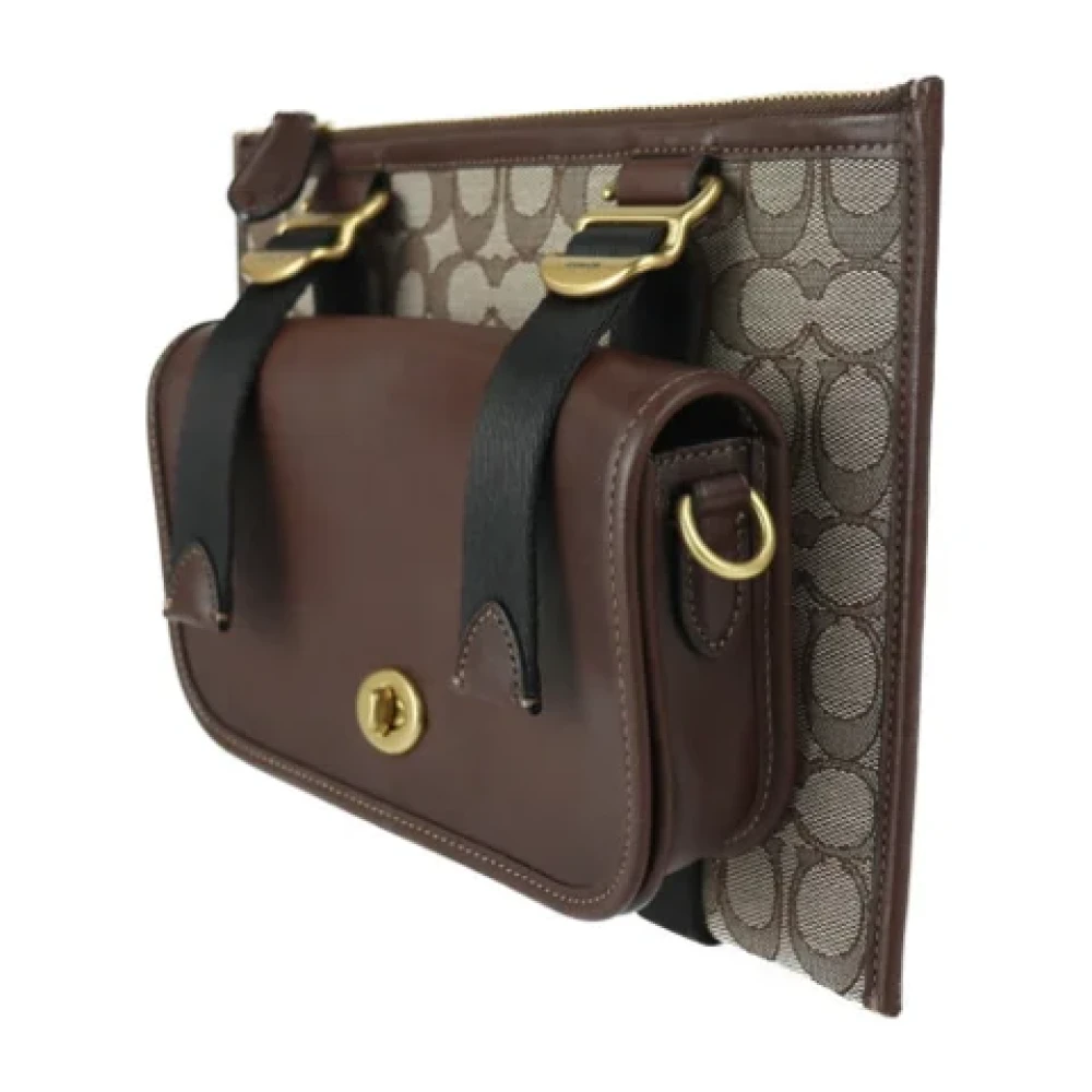 Coach Pre-owned Fabric shoulder-bags Multicolor Dames