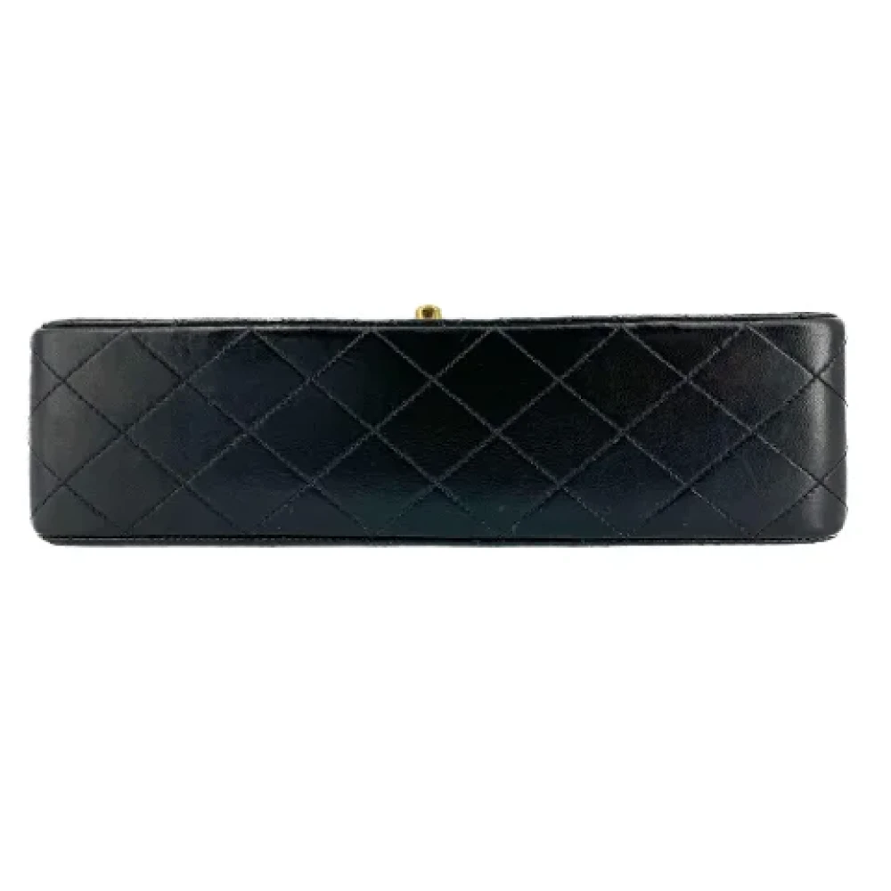 Chanel Vintage Pre-owned Leather handbags Black Dames