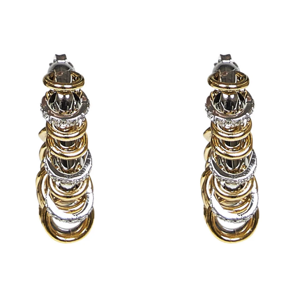 Rabanne Women's Yellow Earrings, One Size, Xl Link Earrings