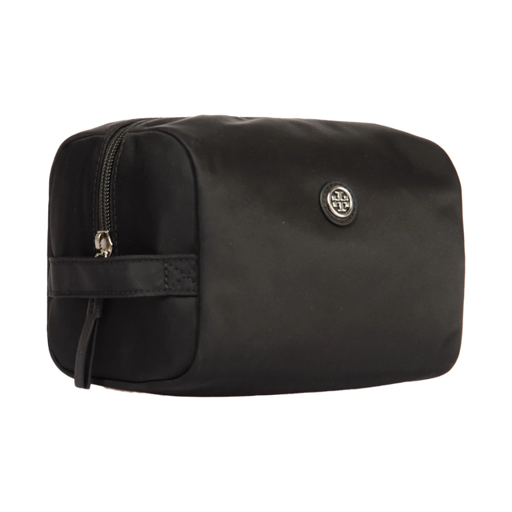 TORY BURCH Zwarte Cosmetische Tas Virginia Large Black Dames