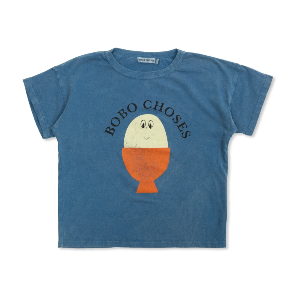 Bobo Choses T-shirt met print Blue Unisex