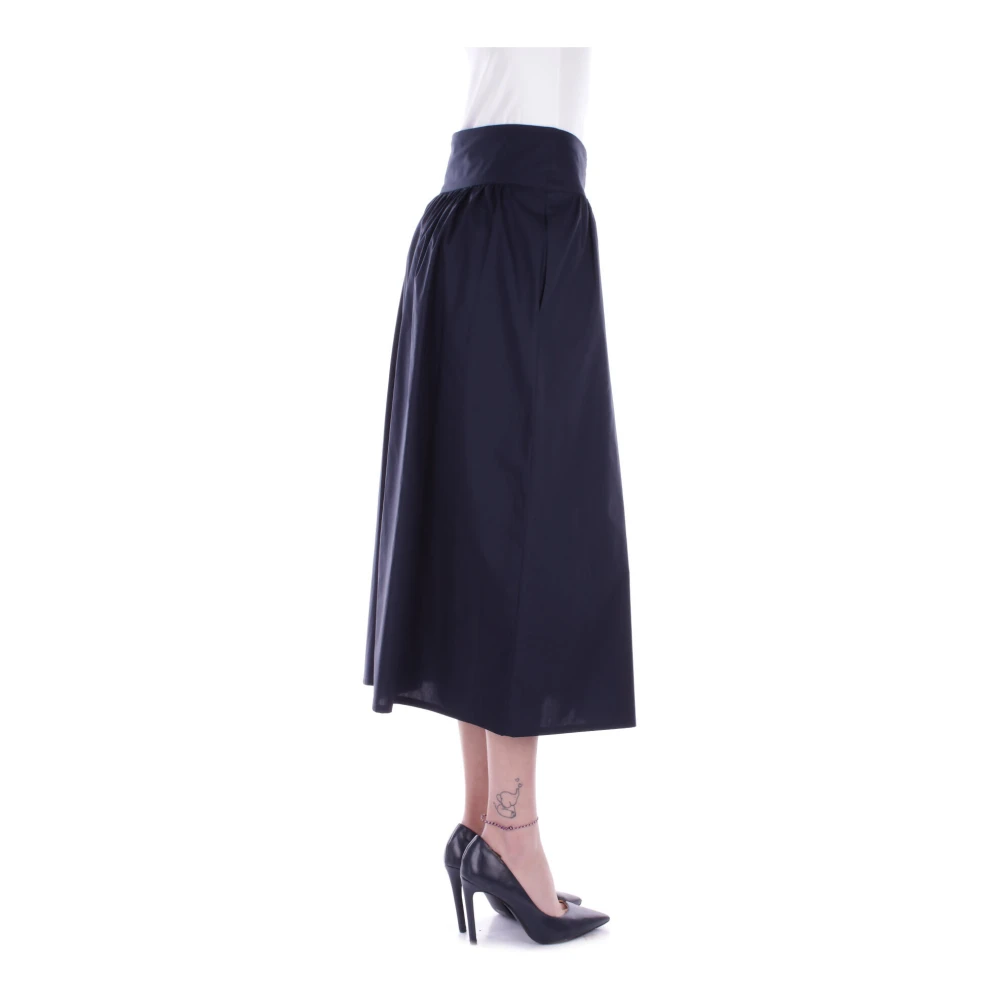Woolrich Midi Skirts Blue Dames