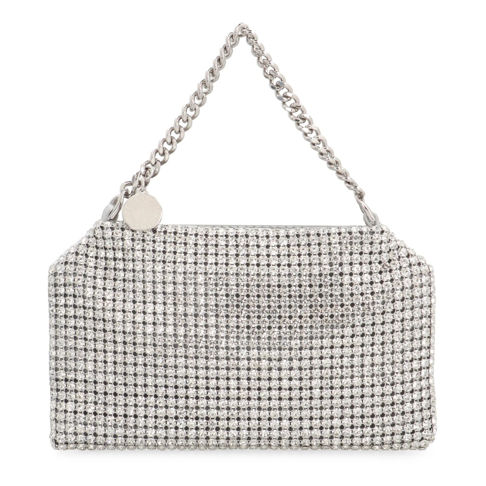 Stella Mccartney Kristallen Falabella Tas van Polyester Gray Dames