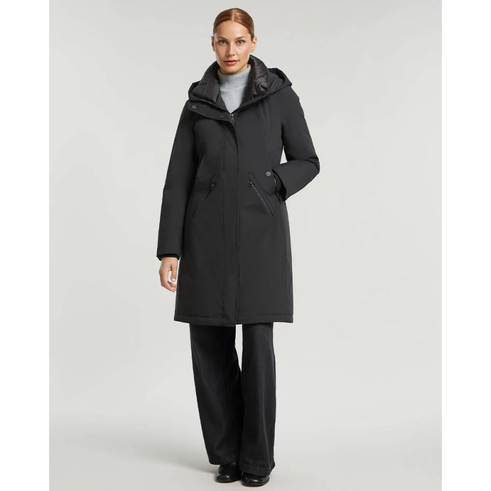 Creenstone Regenjas Evanna stijl Black Dames