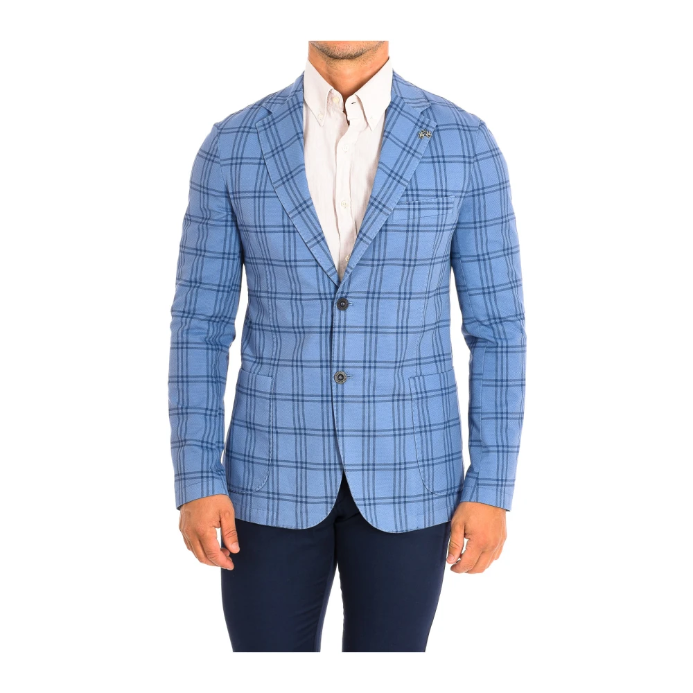 La Martina Men's Blue Formal Blazer - Blazers - L - Jackets