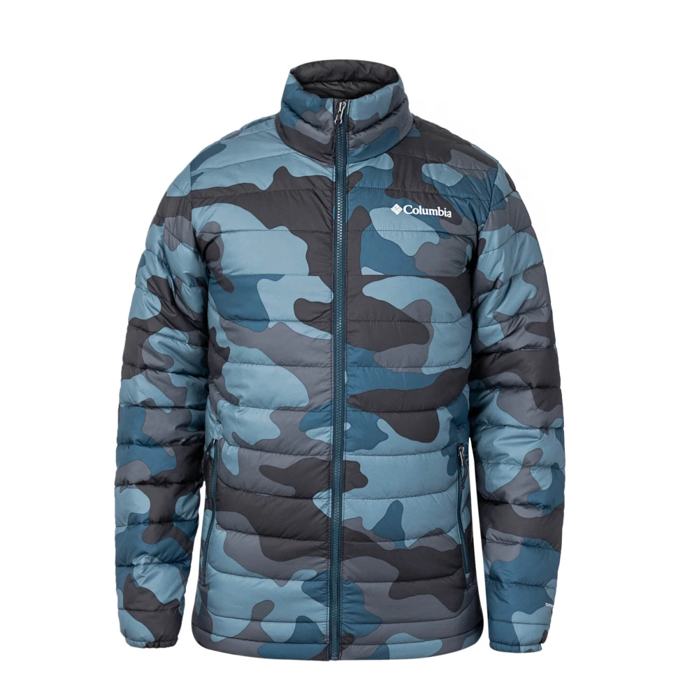 Columbia Heren Powder Jas Blue Heren