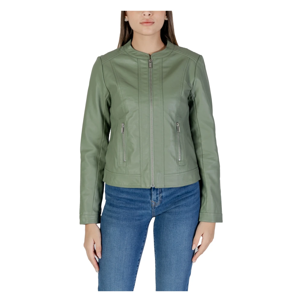 b.Young Damesjassen Collectie: Herfst Winter Green Dames