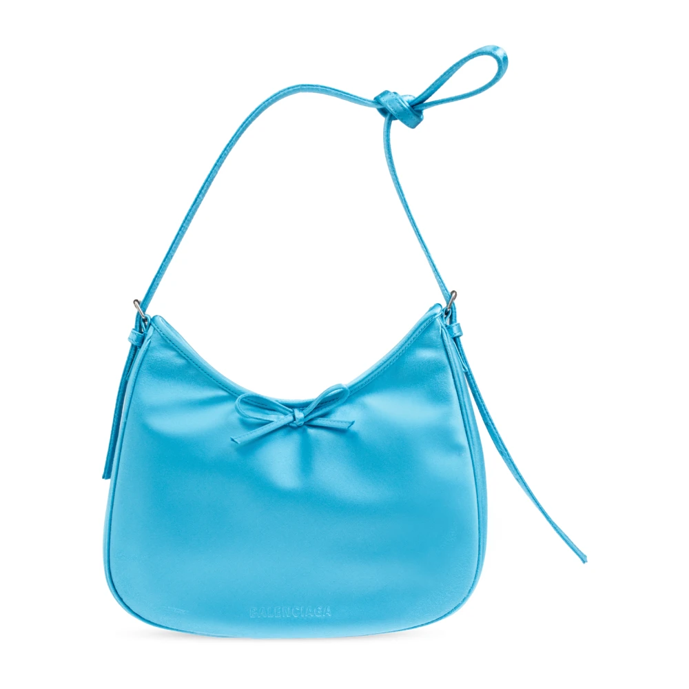 Balenciaga Schoudertas Leopolda Small Blue Dames