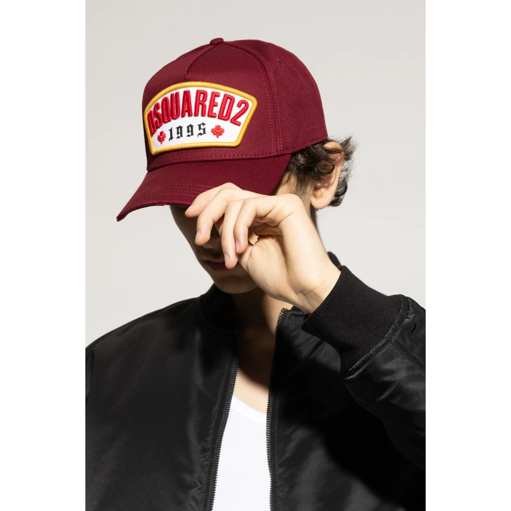 Dsquared2 Baseball cap Red Heren