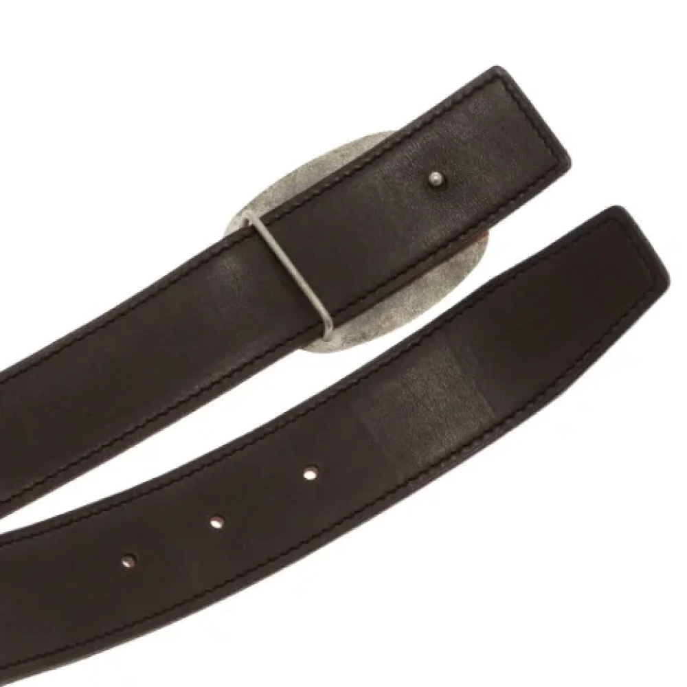 Hermès Vintage Pre-owned Leather belts Orange Dames