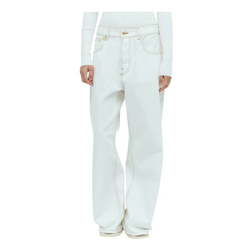 Jeans > Wide Jeans - - Jacquemus - Modalova