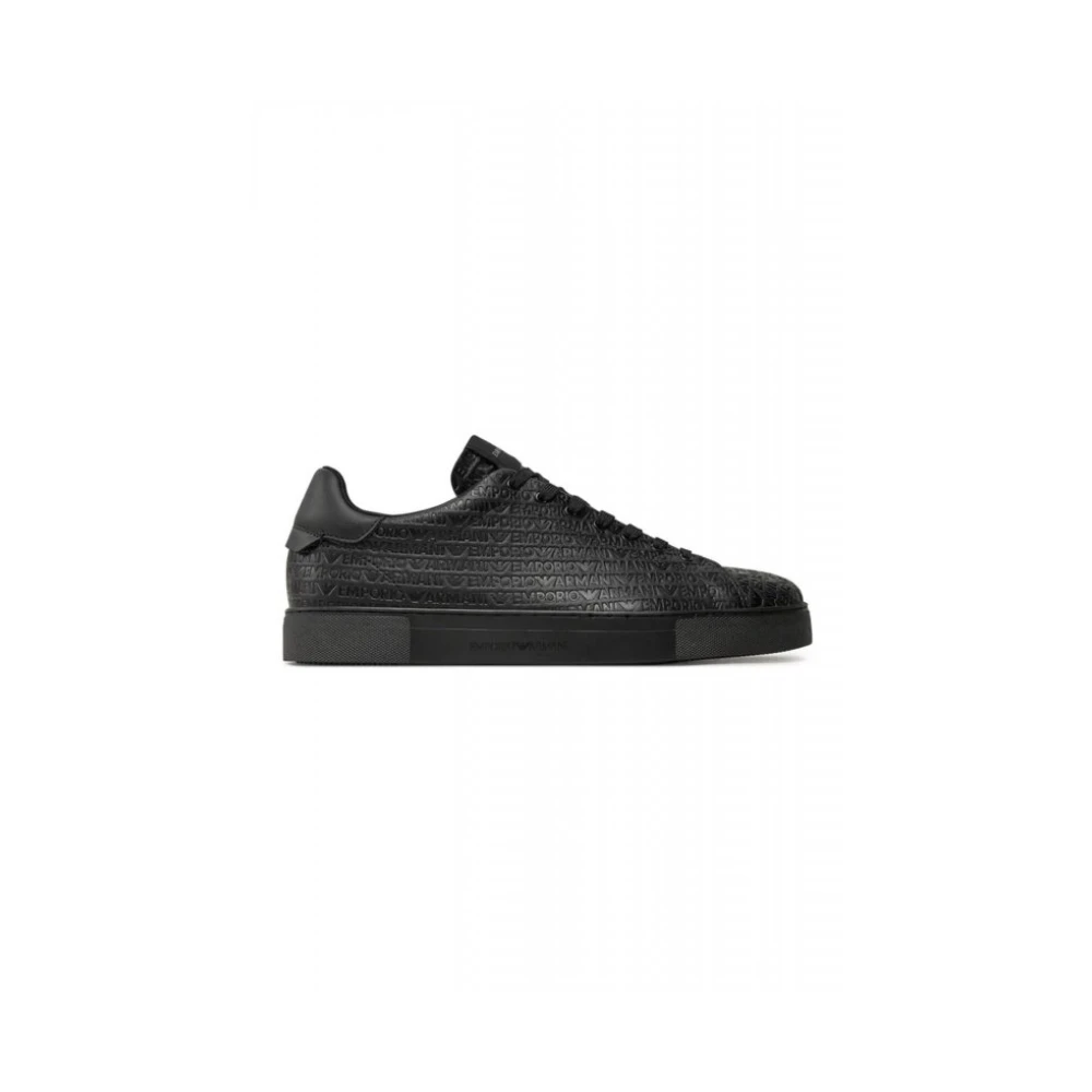 Emporio Armani Uomo Nero Scarpe, 43 Eu, New,
