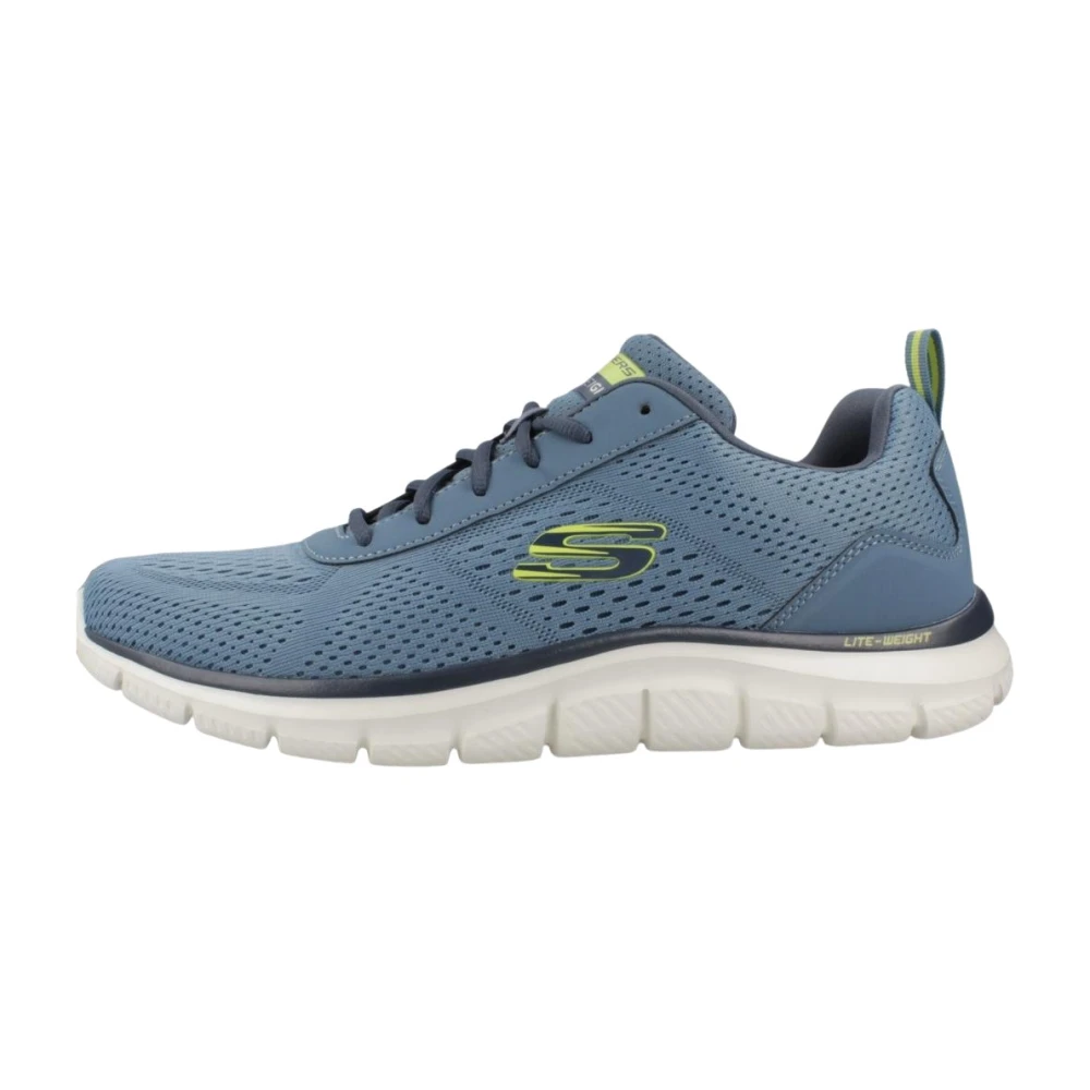 Skechers Track Leshur Heren Schoenen Blauw
